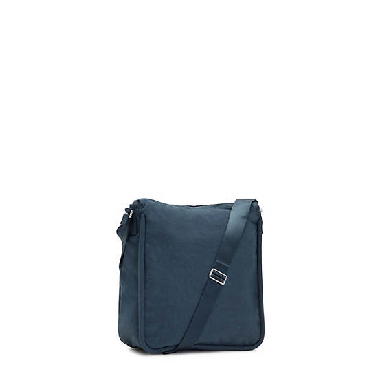 Plecaki Kipling Oswin Shoulder Bag Granatowe Szare | PL 1054PJ